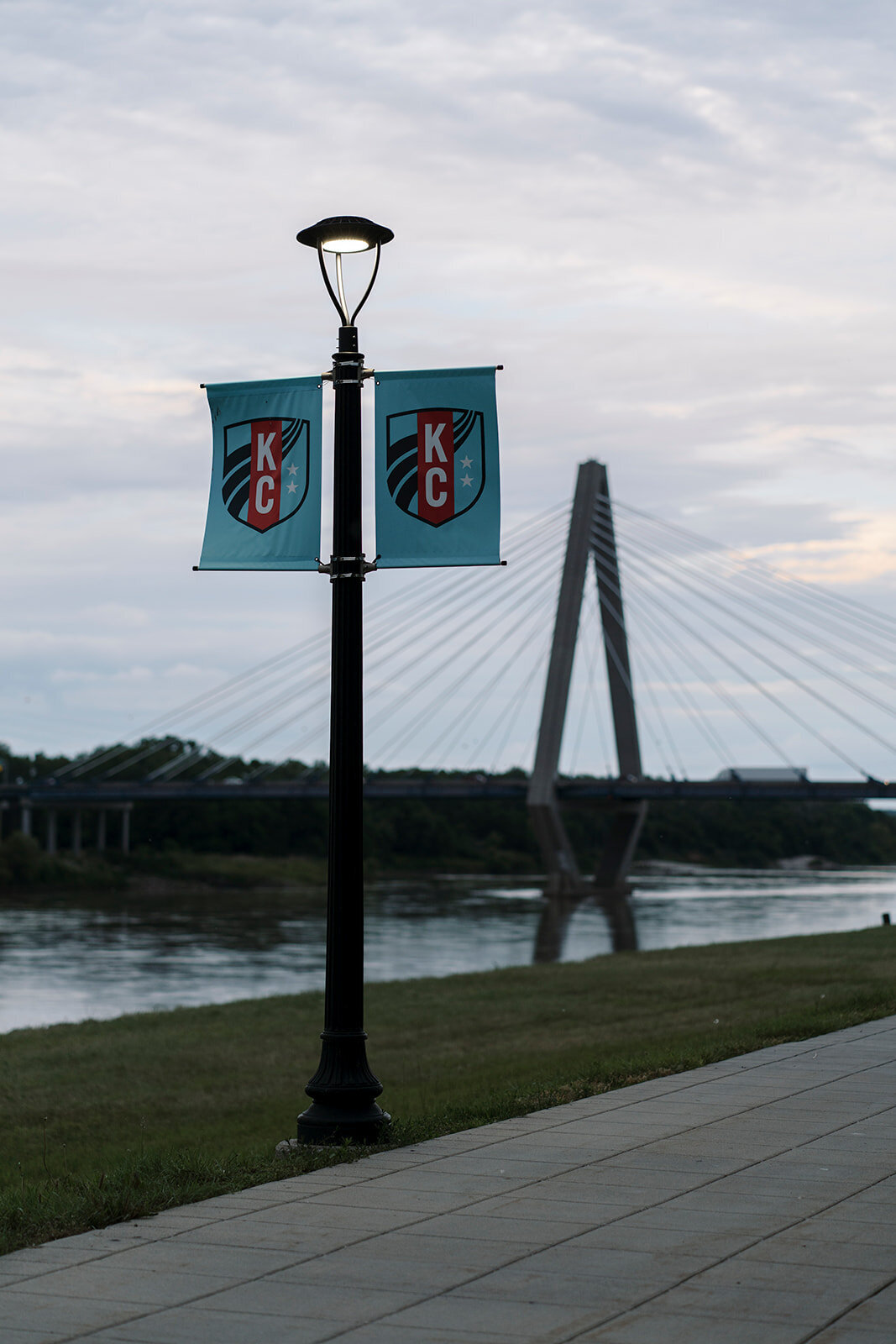 Berkley Riverfront Park Path lighting project